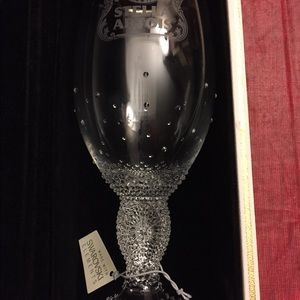 Stella Artois crystal studded chalice LMT EDT
